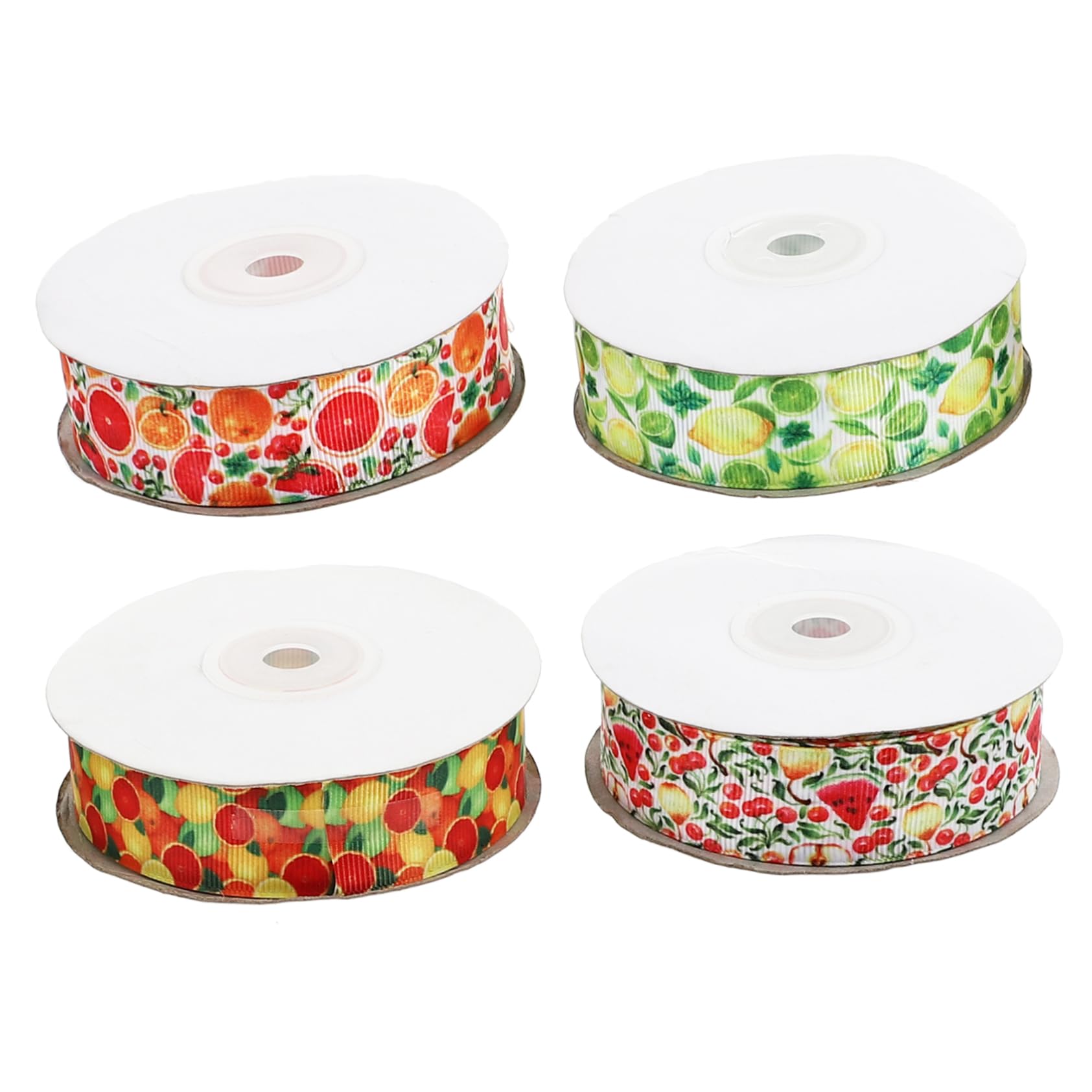 Rubans diy loisirs créatifs fruits pour décoration artisanat et fêtes