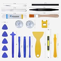 RealPlus 30 részes mini mágneses csavarhúzó készlet - 8 Torx, 16 feszítőszerszám, mágnesező eszköz - Telefonokhoz, tabletekhez, órákhoz, PS4 7