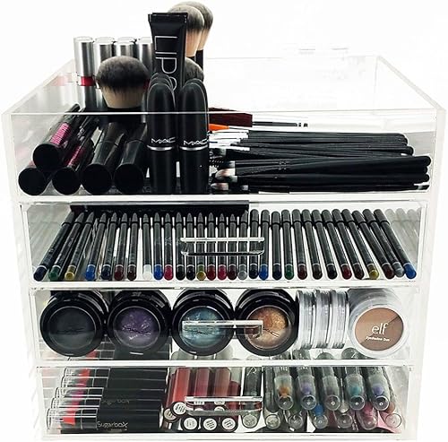 Miniatura 2 de OnDisplay Organizador de cosméticosmaquillaje acrílico de 4 niveles