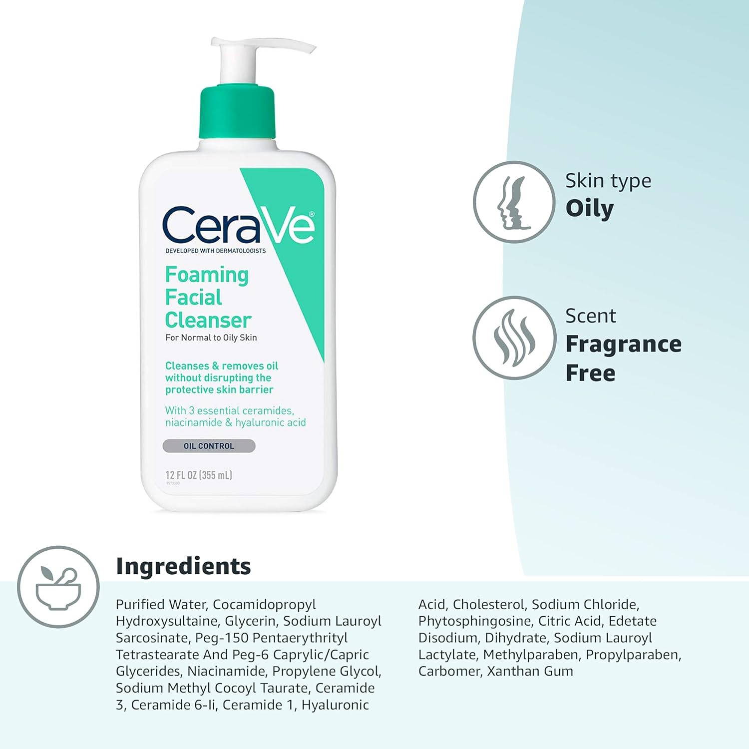 CeraVe Facial Cleanser Facial Cleanser Yaxa Colombia