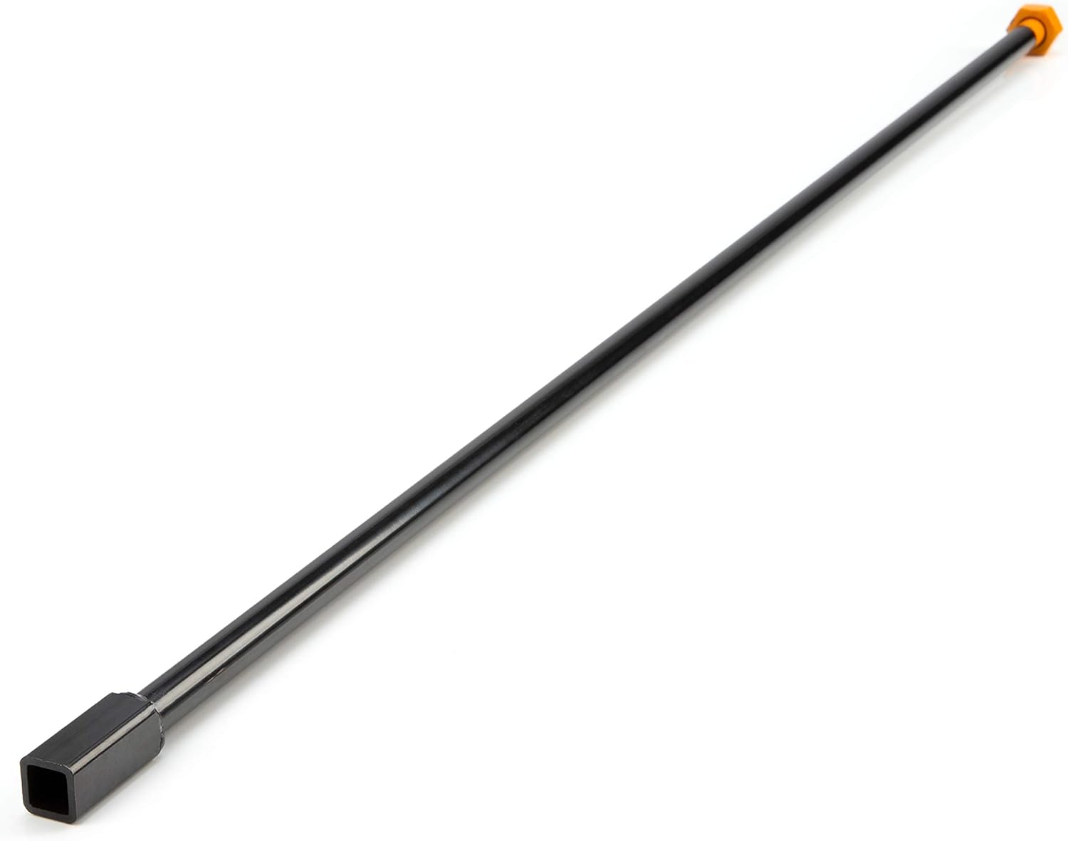 Steelman 12 MM Square Head Spare Tire Tool for Accessing Cradle-Mounted Spares, GM and Dodge, 30 Inches Long for Deep Pulleys, Powder-Coated Steel