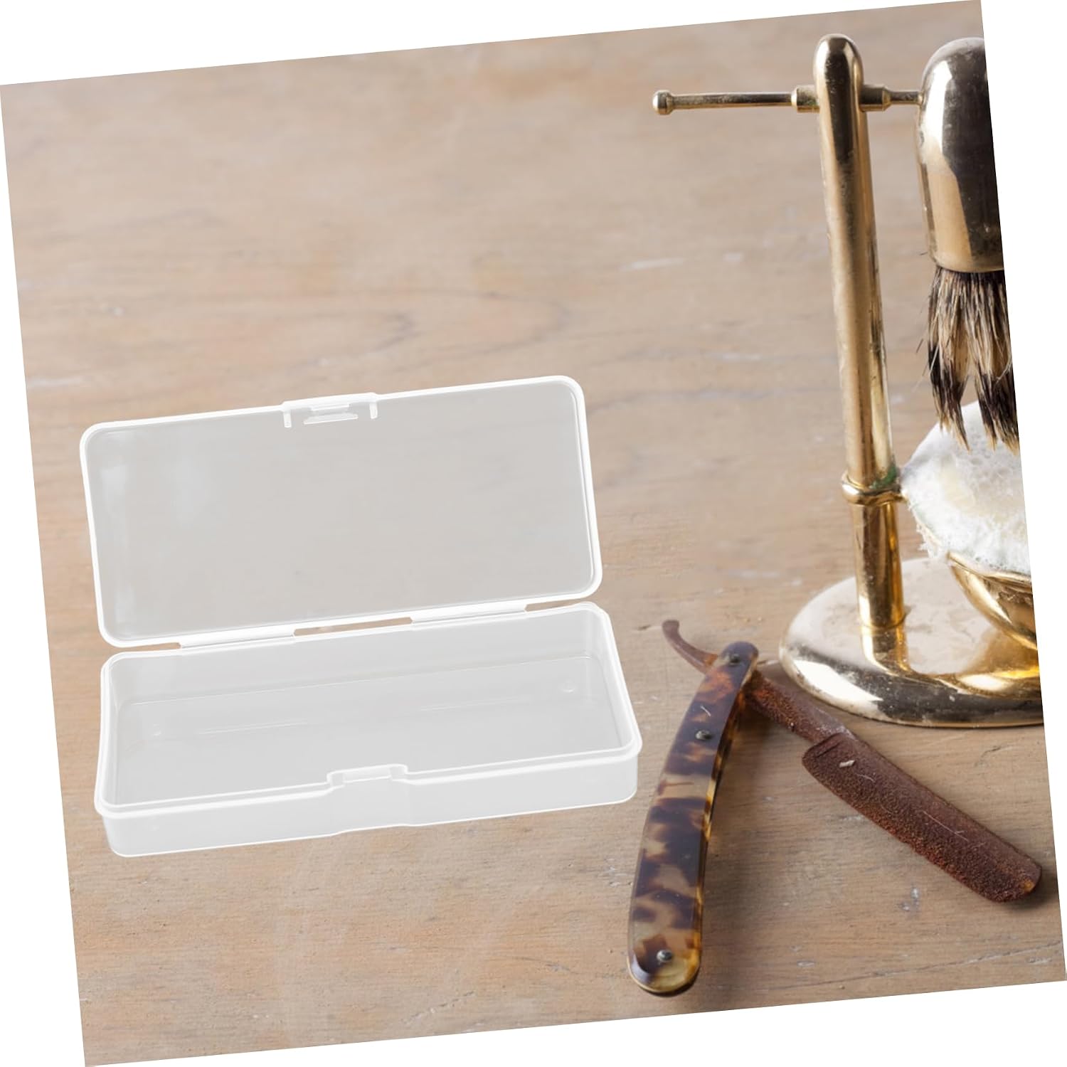 10pcs Blades Recycling Boxes for Safe Disposal Barbershops and Salons Compact Portable Containers for Storage and Organization