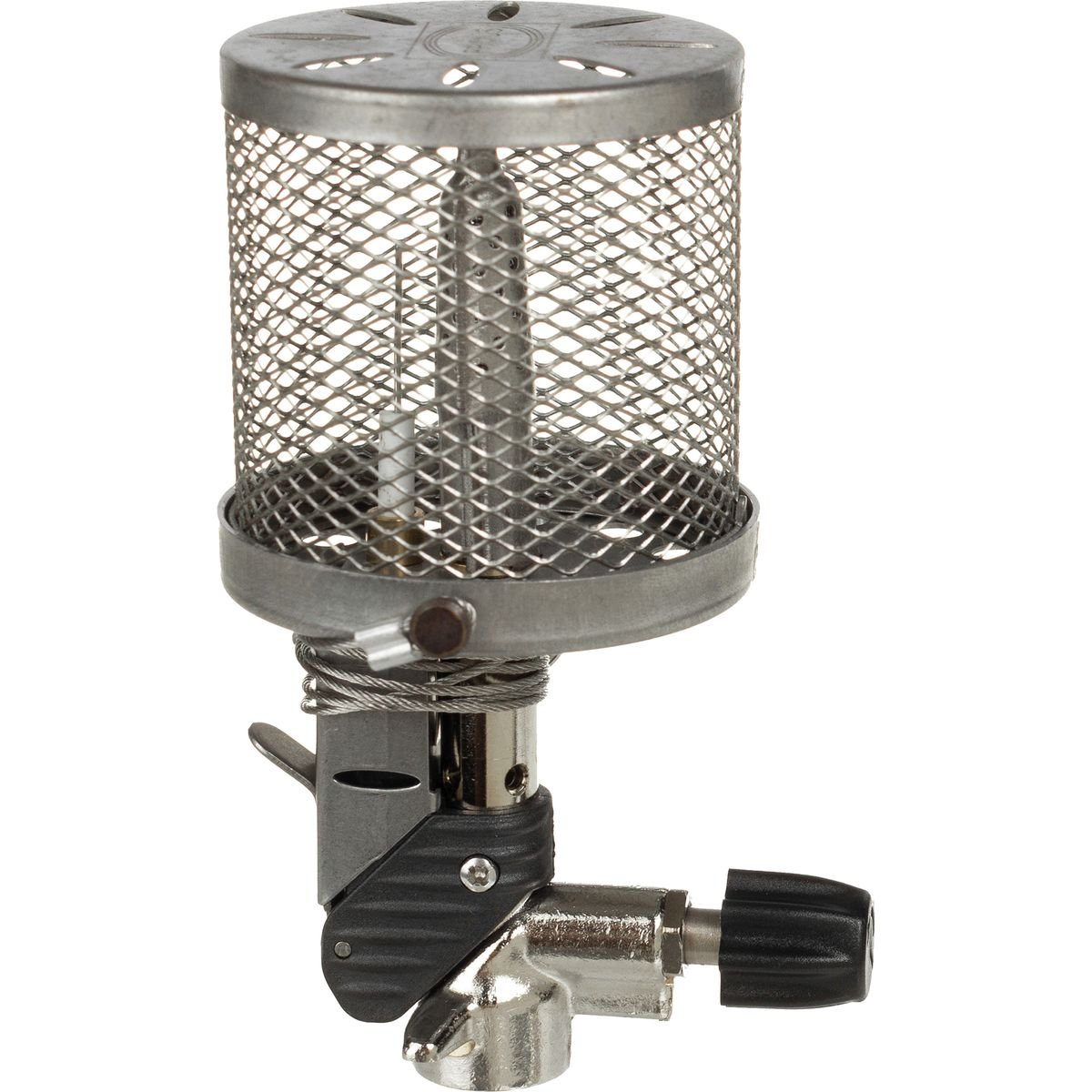 Primus Unisex Silver Micron Gas Lantern With Piezo Ignition (Steel Grid).