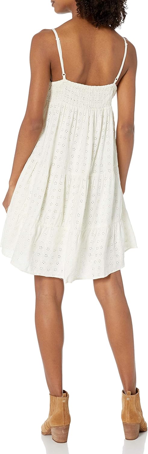 Angie Junior's Tiered Lattice-Cut Sun Dress - Image 2