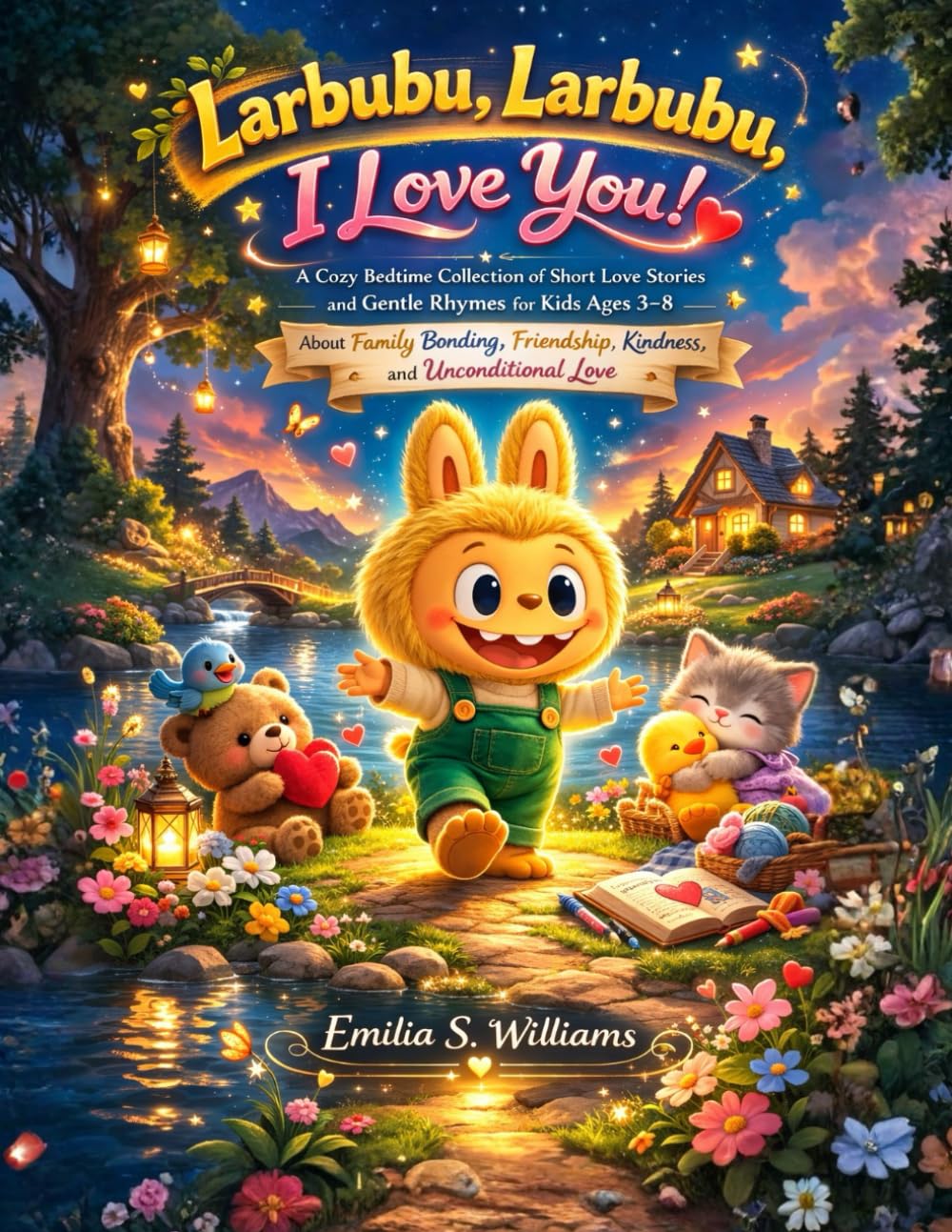 Larbubu, Larbubu, I Love You!: A Cozy Bedtime Collection of Short Love Stories and Gentle Rhymes for Kids Ages 3–8 About Family Bonding, Friendship, Kindness, and Unconditional Love