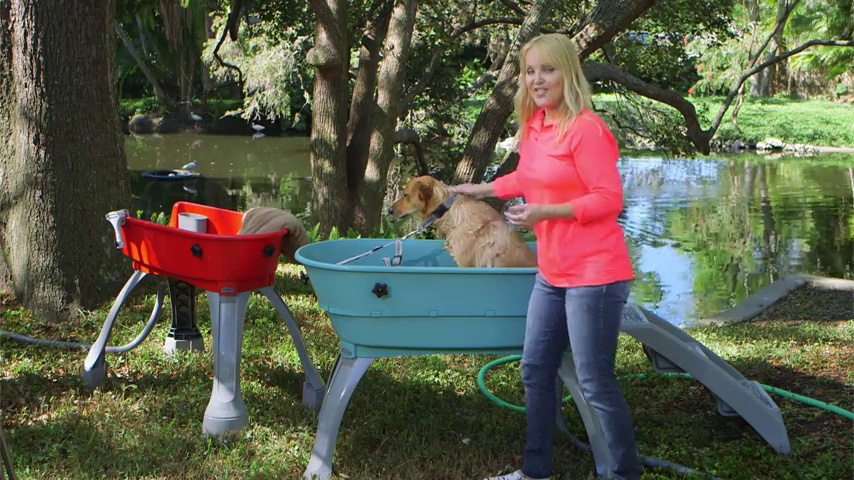 booster bath elevated pet bathing large