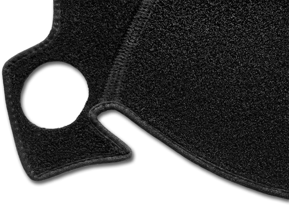 Dash Cover Mat Custom Fit for Toyota Corolla 2003 2004 2005 2006 2007 2008,Dashboard Cover Pad Cap Carpet Protector(Black) Z01