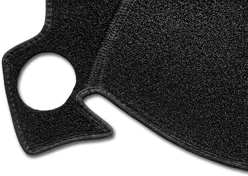 Miniatura 3 de Protector para tablero de automóvil a medida para Toyota Corolla 2003 2004 2005 2006 2007 2008, protector de capucha de tablero (negro) Z01