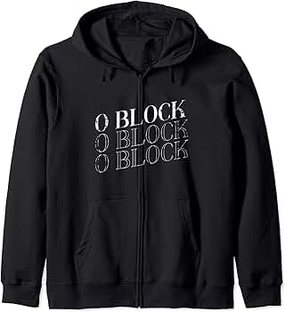 Amazon.com: O Block Chicago Zip Hoodie : Clothing, Shoes