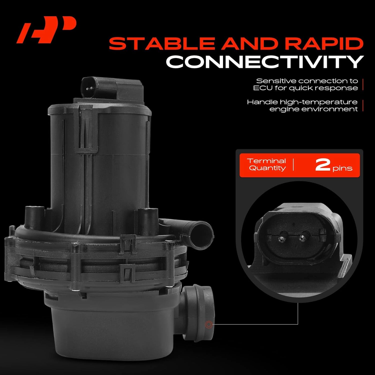 A-Premium Secondary Air Injection Smog Pump Compatible with BMW E36 Series 328i 1996-1999 2.8L, 323i 1998-1999 2.5L, M3 1994-1995 3.0L, M3 1996-1999 3.2L