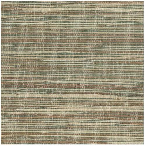 Miniatura 1 de York Wallcoverings NZ0795 - Papel pintado de tela de hierba de Raw Yute (azul y verde, beige, bronceado, marrón)