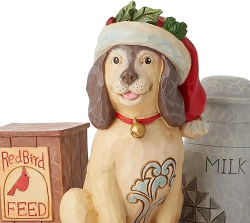 Miniatura 3 de Enesco Country Living by Jim Shore Country - Cubo de leche para perros, figurilla, 5.25 pulgadas de altura