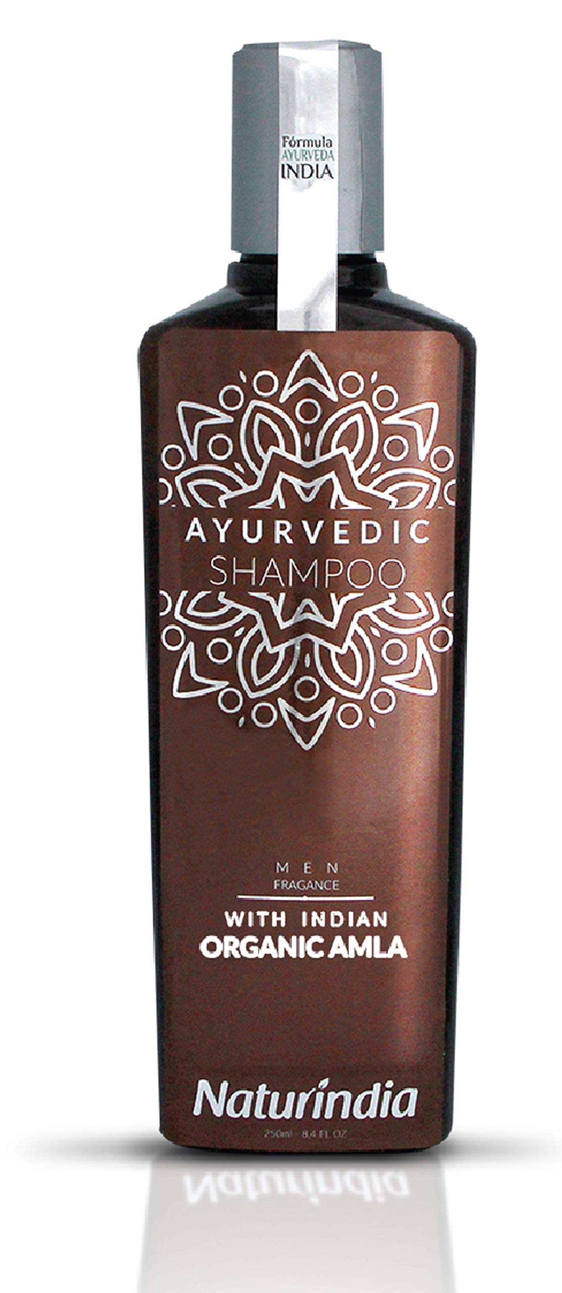 Naturindia Organic Hair Growth Shampoo for Men Ayurvedic formula Amla Prevents Hair Loss