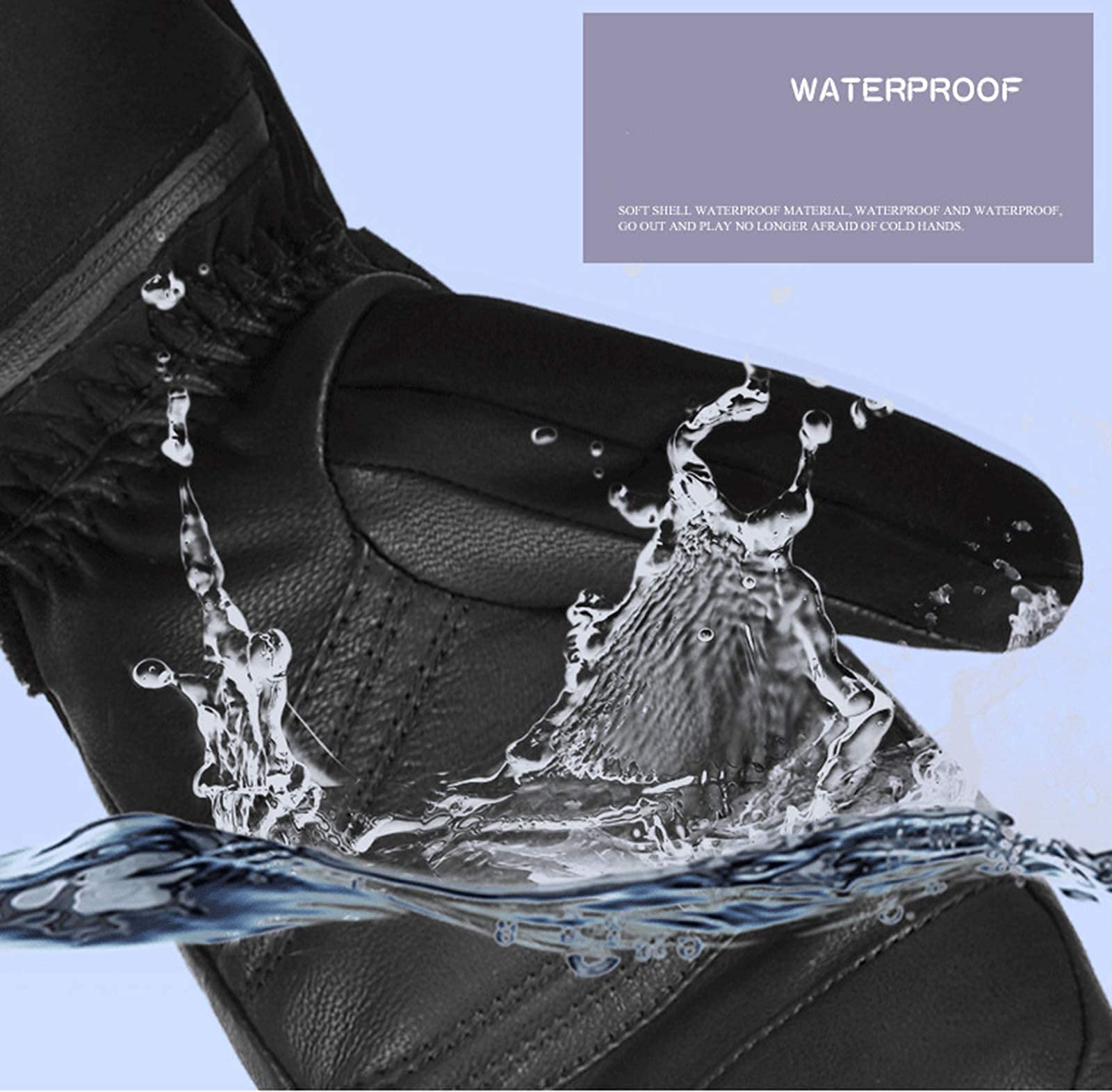 Gants Chauffants électriques étanches USB Avec Température