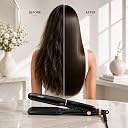 VGR V-519 Professional Hair Straightener, 38mm Ceramic Coating Plates, Max 450°F Heat, LED Display, 7 Temperature Settings, 2.0m Swivel Cord, Ultimate Styling Tool for Women & Salon Use, 2 Years Warranty (Black) gallery image