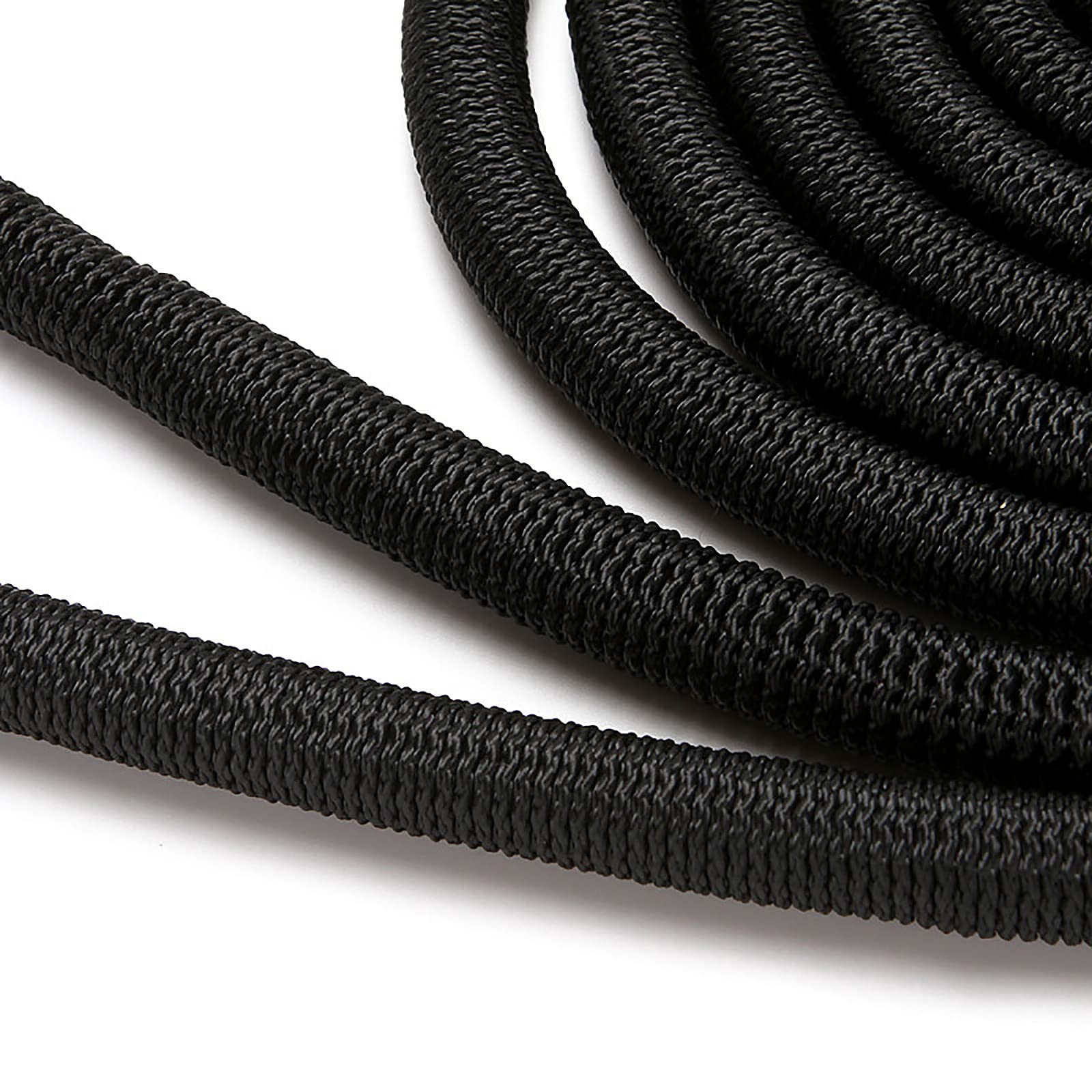 Manguera extensible de 2,5 m para jardín, riego de alta presión, material TPE flexible con conectores de latón recubierto de nailon para lavado de mascotas y coches