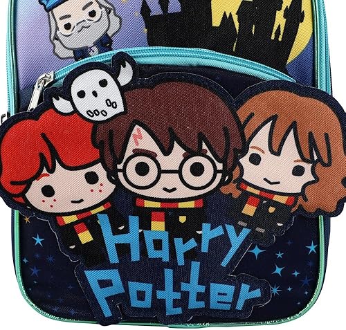 Miniatura 2 de Bioworld Mini mochila de personajes Chibi de Harry Potter, Multi colorido, Personalizado