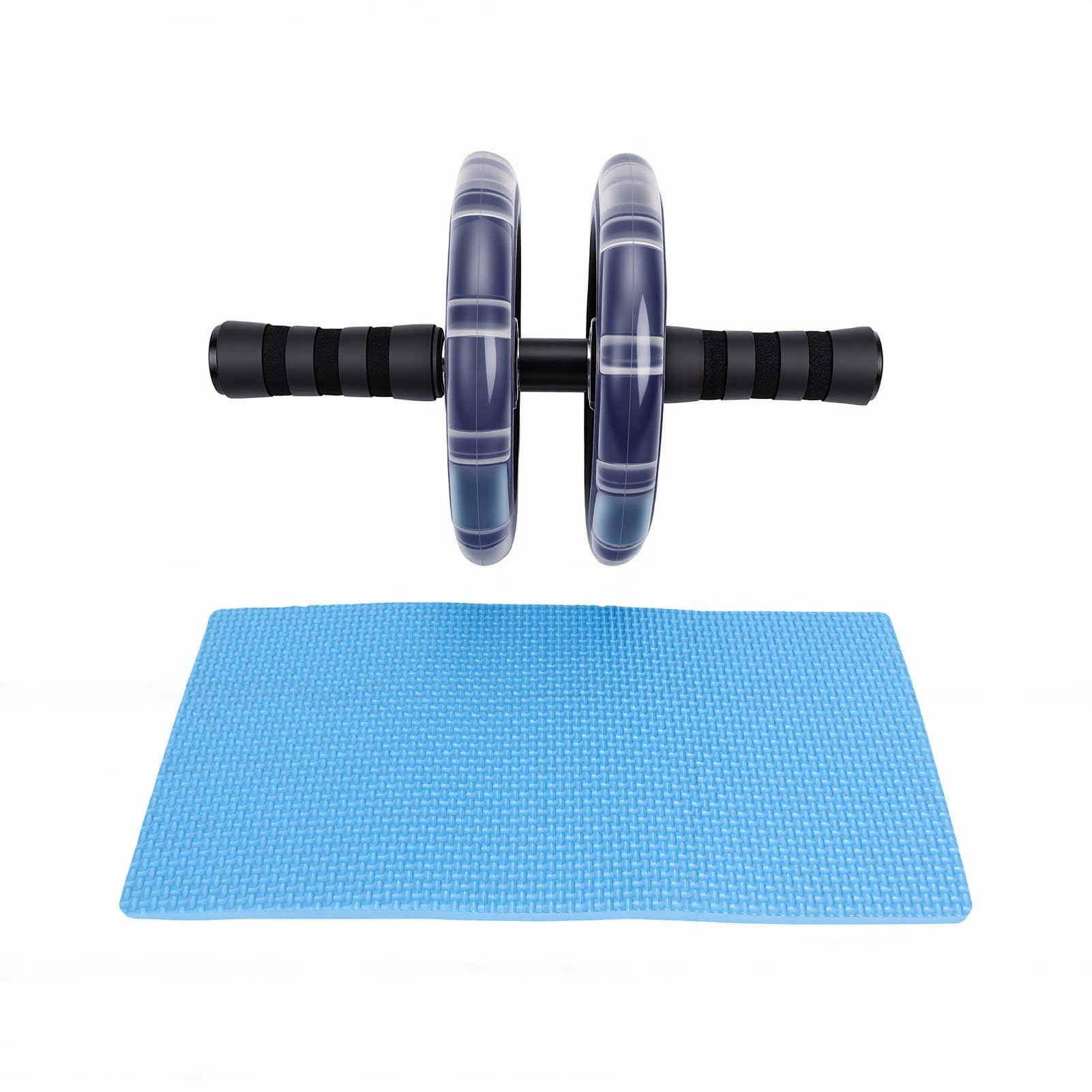 Cosiki Rolo Ab Wheel Com Joelheira para Estabilidade Extra e Escultura Muscular de Corpo