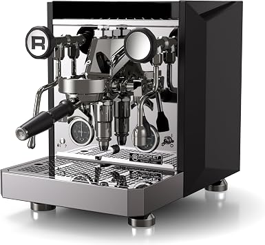 Rocket Espresso Giotto FAST V Espresso Machine | Vibratory Pump | Heat Exchanger | PID Temperature Control | Black