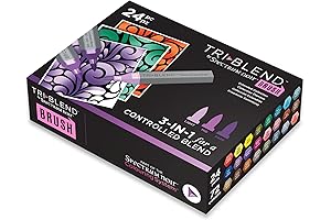 Crafter's Companion SN-Triblend Brush-Extended Collection for Seamless Blending