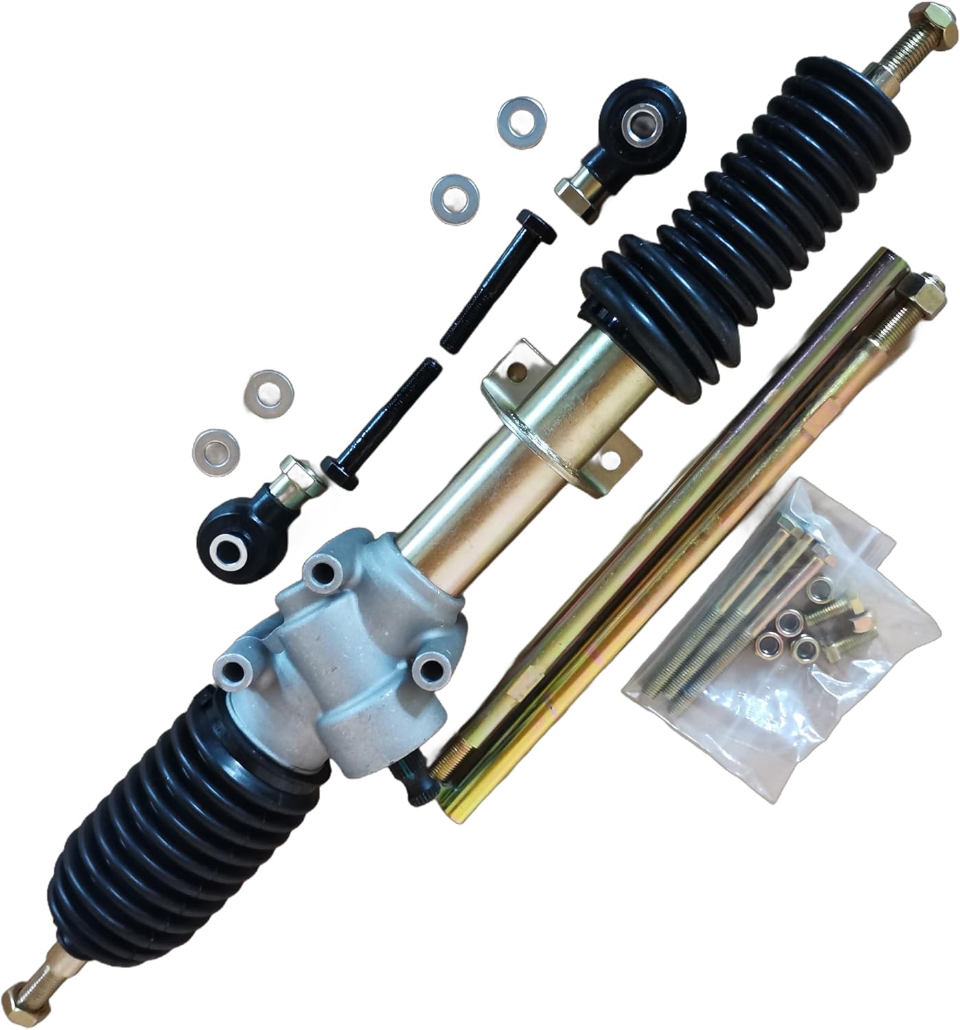 Upgrade Steering Rack and Pinion Assembly with Tie Rod Ends Replacement for 2011-2016 Polaris Ranger 800 900 UTVs # 1823795