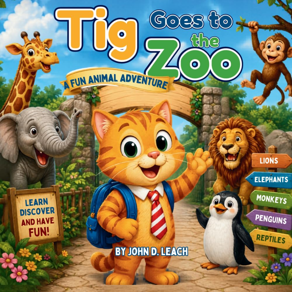 Tig Goes To The Zoo (The Tig Adventures Series)