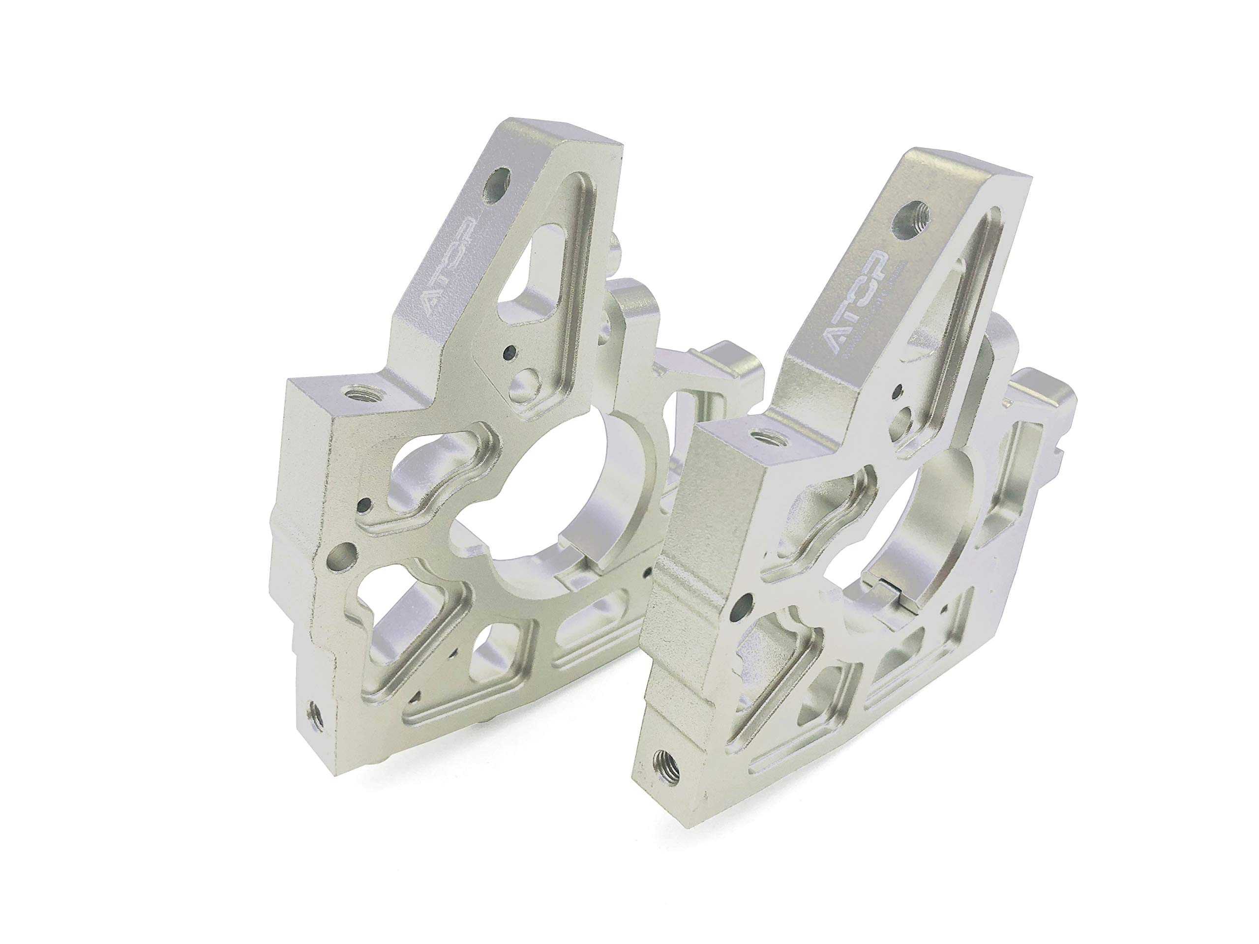 ATOPRC Front Diff Bracket for Losi DBXL/DBXL-E/ 2.0 and MTXL (Silver)