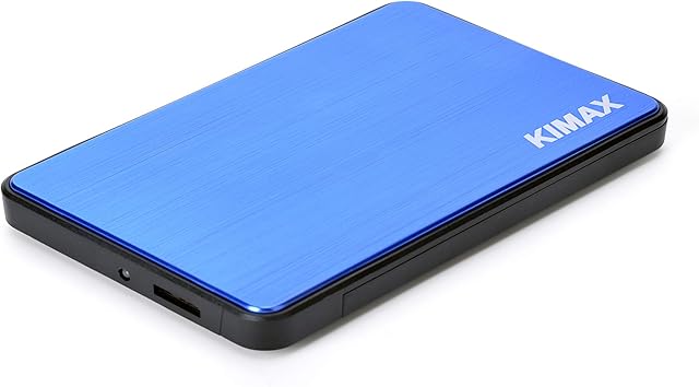 Pjp Electronics High speed USB 3.0 Hard Drive Enclosure for 2.5 Inch SATA, Laptop Hard Drive Caddy, USB 3.0 hard drive Case (Blue)