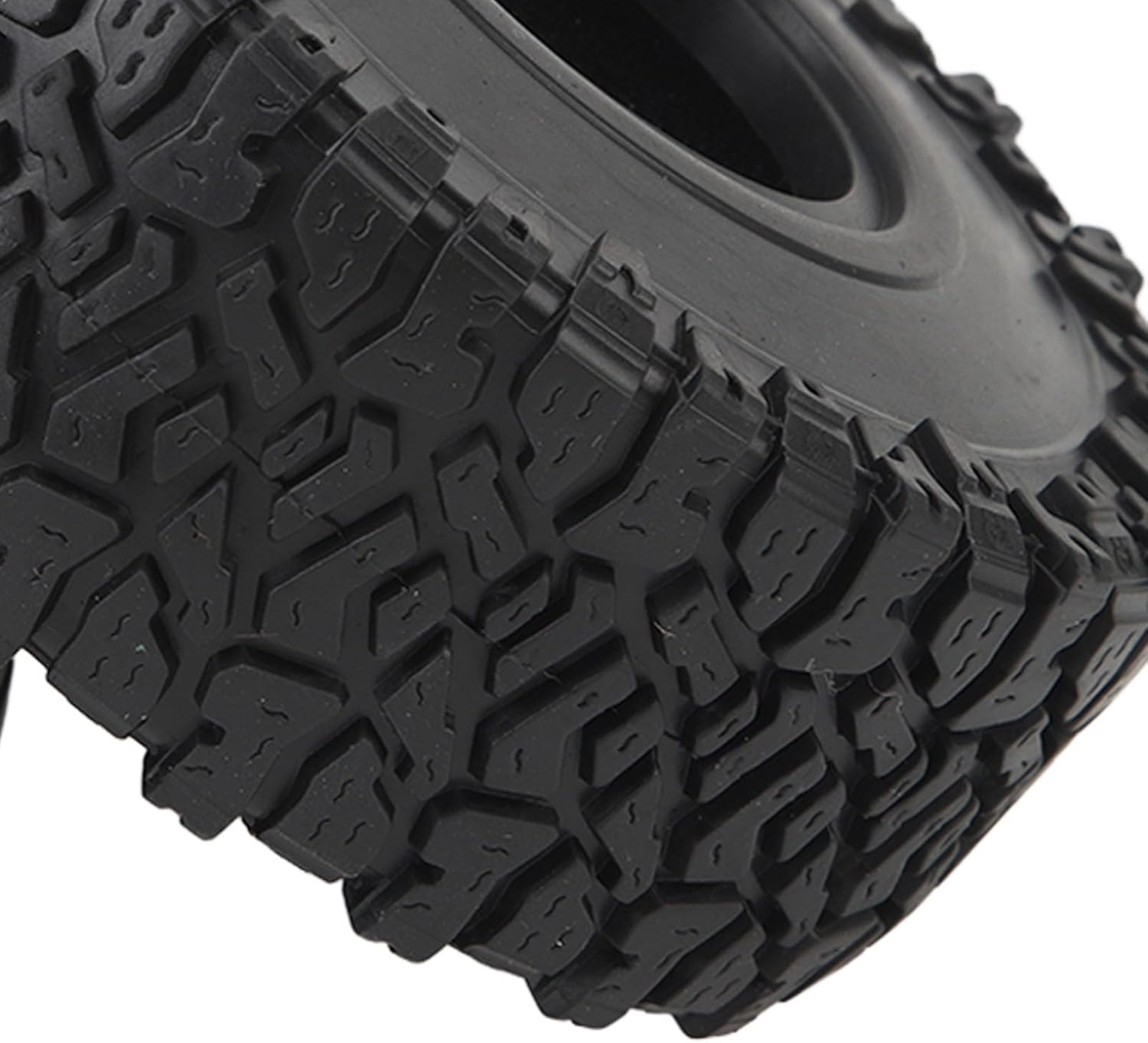 1/10 RC クローラー タイヤ 1.9 インチ、RC ホイール タイヤセット、スリップと グリップ付きタイヤ、120mm 交換用