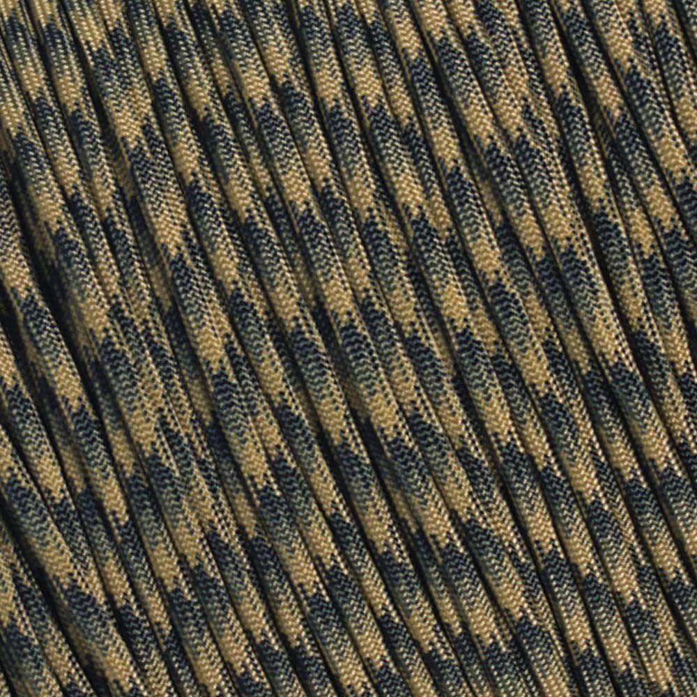 West Coast Paracord - Over 300 Colors - 550 Parachute Cord - Type III 7 Strand Paracord 1', 10', 25', 50', 100' Hanks and 250 and 1000 Foot Spools