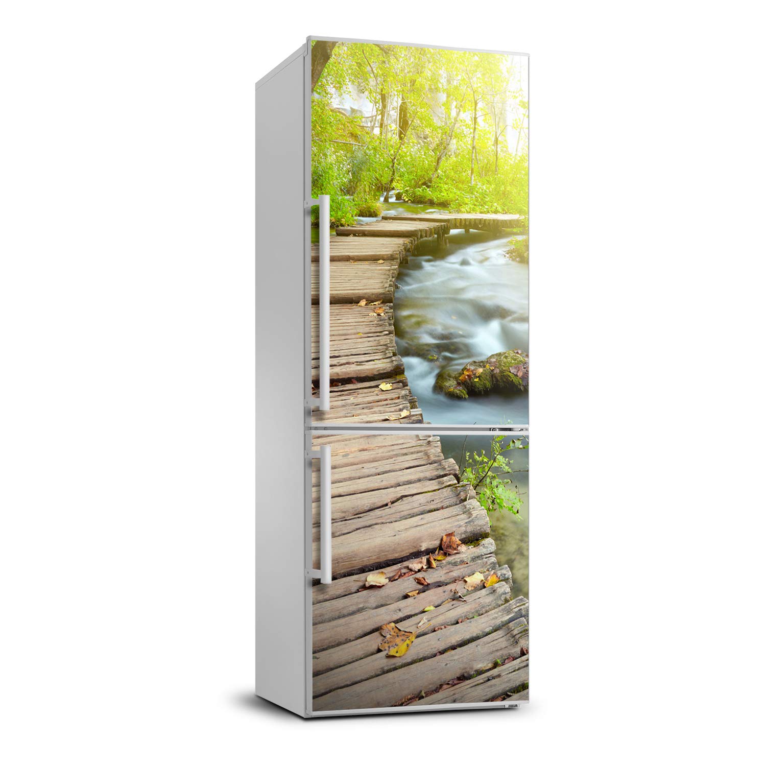 Etiqueta engomada del refrigerador 60x180 cm Tulup pel&iacute;cula autoadhesiva decoraci&oacute;n cocina