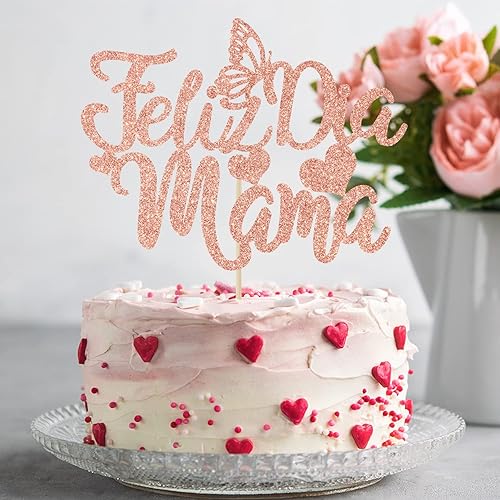 Miniatura 4 de First Holy Communion Feliz Dia Mama - Decoración para tartas con texto en inglés "Best Mom Ever", decoración para el día de la madre