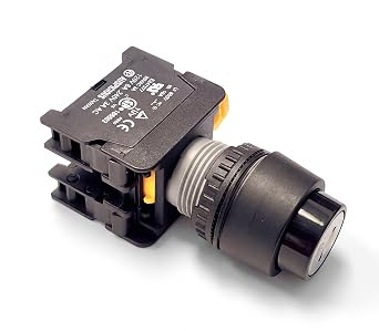 Alpinetech KS-22 22mm Key Lock Selector Switches Maintained (KS-22-2P)