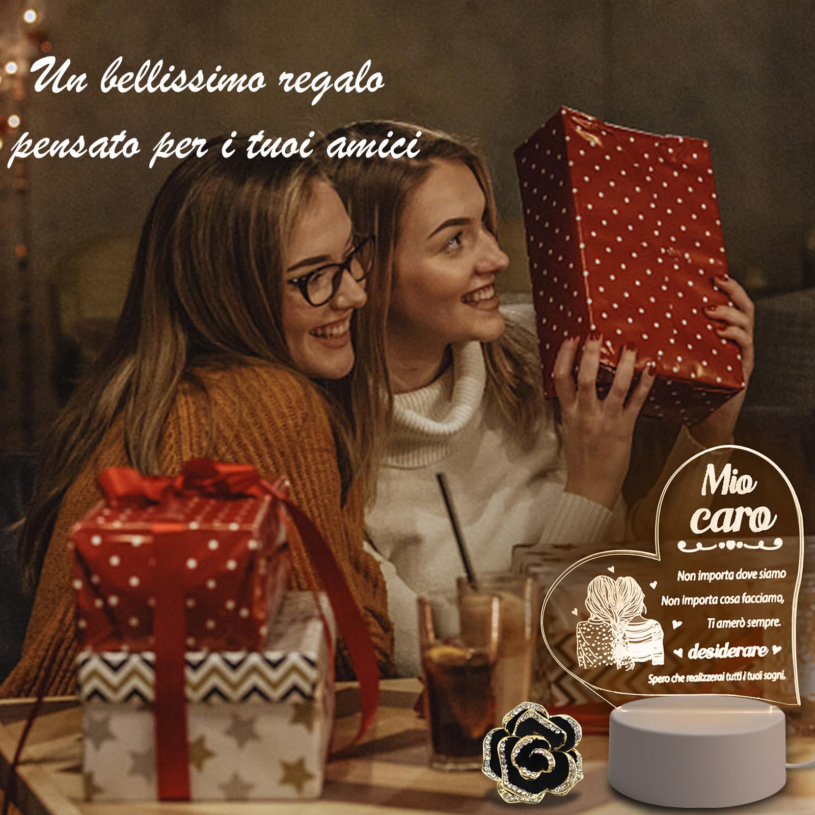 Orologio in legno da donna, regalo per la Festa della Mamma, regalo personalizzato per anniversario, compleanno o Natale per lei