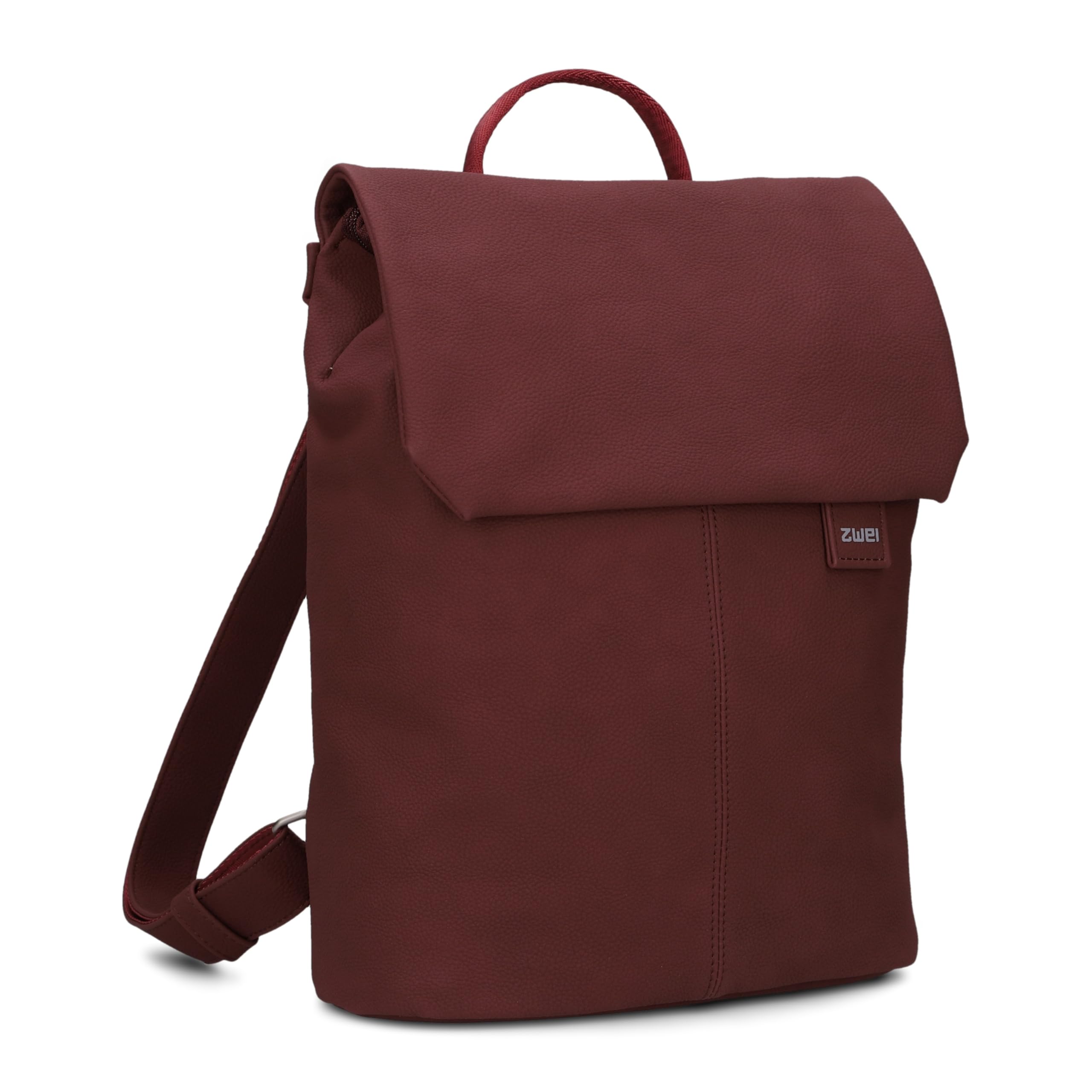 Zwei Mademoiselle.M MR13 - Mochila para mujer (7 L, compartimento acolchado para portátil, solapa magnética, compartimento principal con cremallera, acolchado en la espalda, clásica, elegante