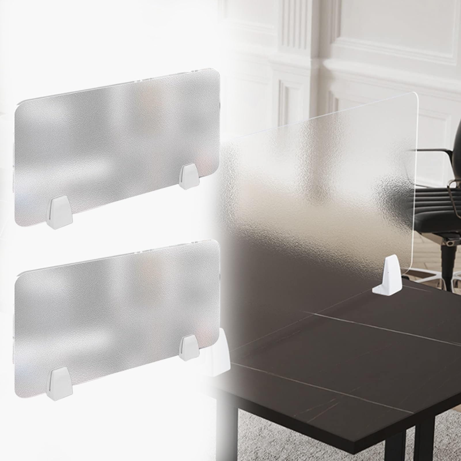 Séparateur de bureau pour rompre les distractions sur table partagée
