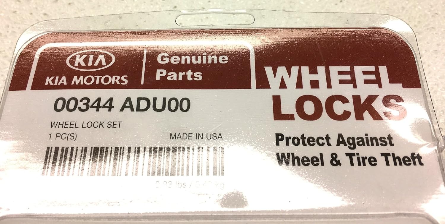 Kia Genuine 00344-ADU00 Wheel Lock