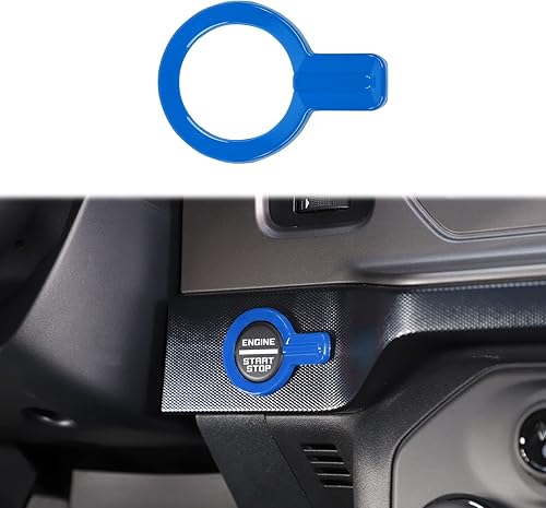 Compatible con Ford Bronco - Cubierta de anillo de botón de arranque del motor de consola central compatible con Ford Bronco 2021 2022 2023 2024 2 2 disponible en Yaxa Mexico