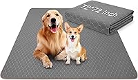 Vista 7 de Almohadilla extragrande para orina de perro de 72" x 72" - Almohadilla impermeable de secado rápido para mascotas para perros, almohadillas