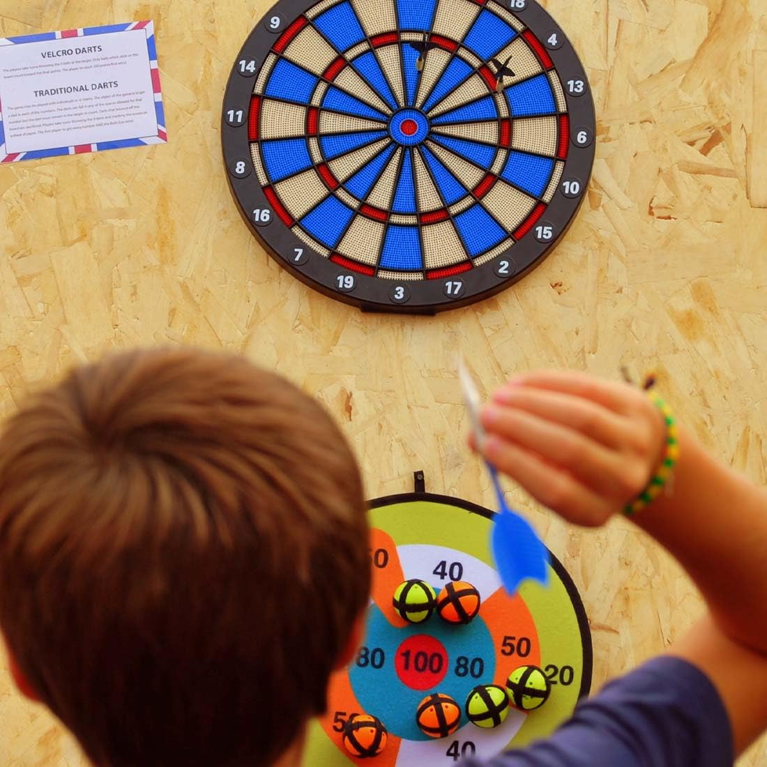 Set 18 Freccette Professionali Con Punte In Plastica E Acciaio - 6 Colorati Per Principianti E Bambini - Foto 4