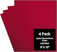 Vista 35 de Kydex Sheets - Solid Color DIY Kit for Crafting Holsters, Sheaths, and Mag Pouches - (8x8, 8x12, 12x12), Premium Thermoform Sheets - Thick, Durable