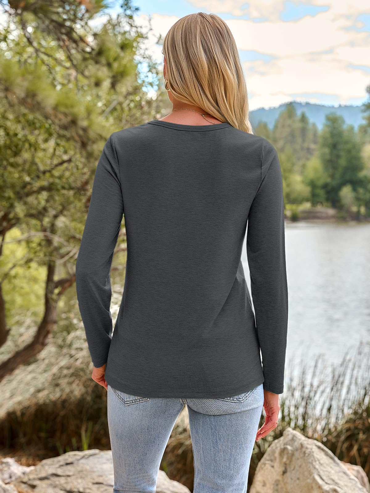 AUTOMET Long Sleeve Shirts for Women Business Casual Tops Fall Fashion Clothes Workout Plus Size Teacher Winter Outfits 2025