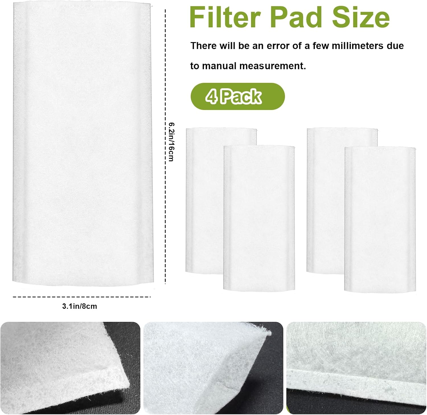 11078 Filter Pad for Fluval 11077 ProVac Powered Aquarium Gravel Cleaner image 3