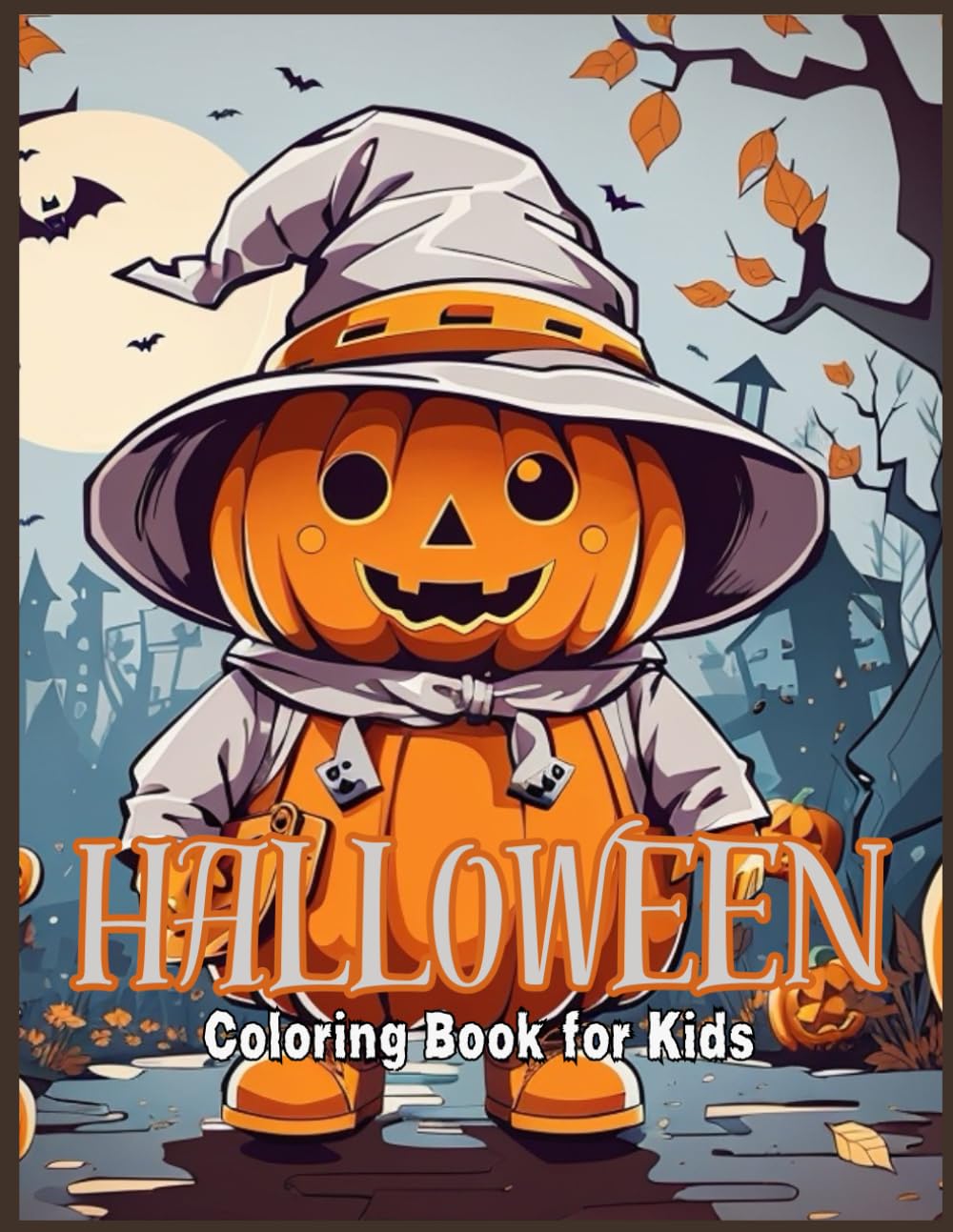 Halloween Coloring Book for Kids ages 8-12 yrs Old: Halloween Pumpkin Coloring book