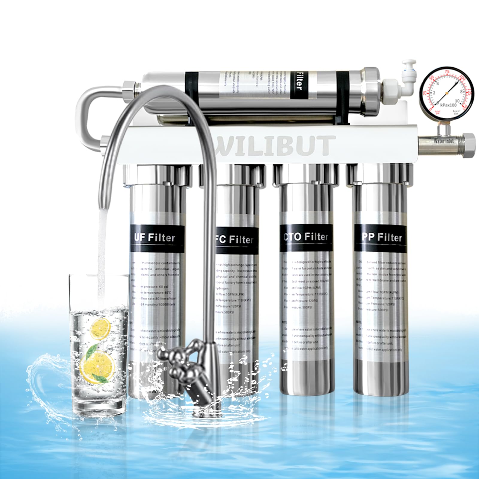 Amazon.com: Water Filtration System, 0.01μm Ultra Filtration