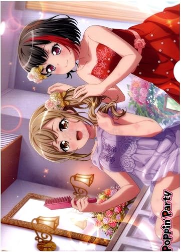Amazon クリアファイル Bang Dream バンドリ ガールズバンドパーティ 市ヶ谷有紗 アニメ 萌えグッズ 通販