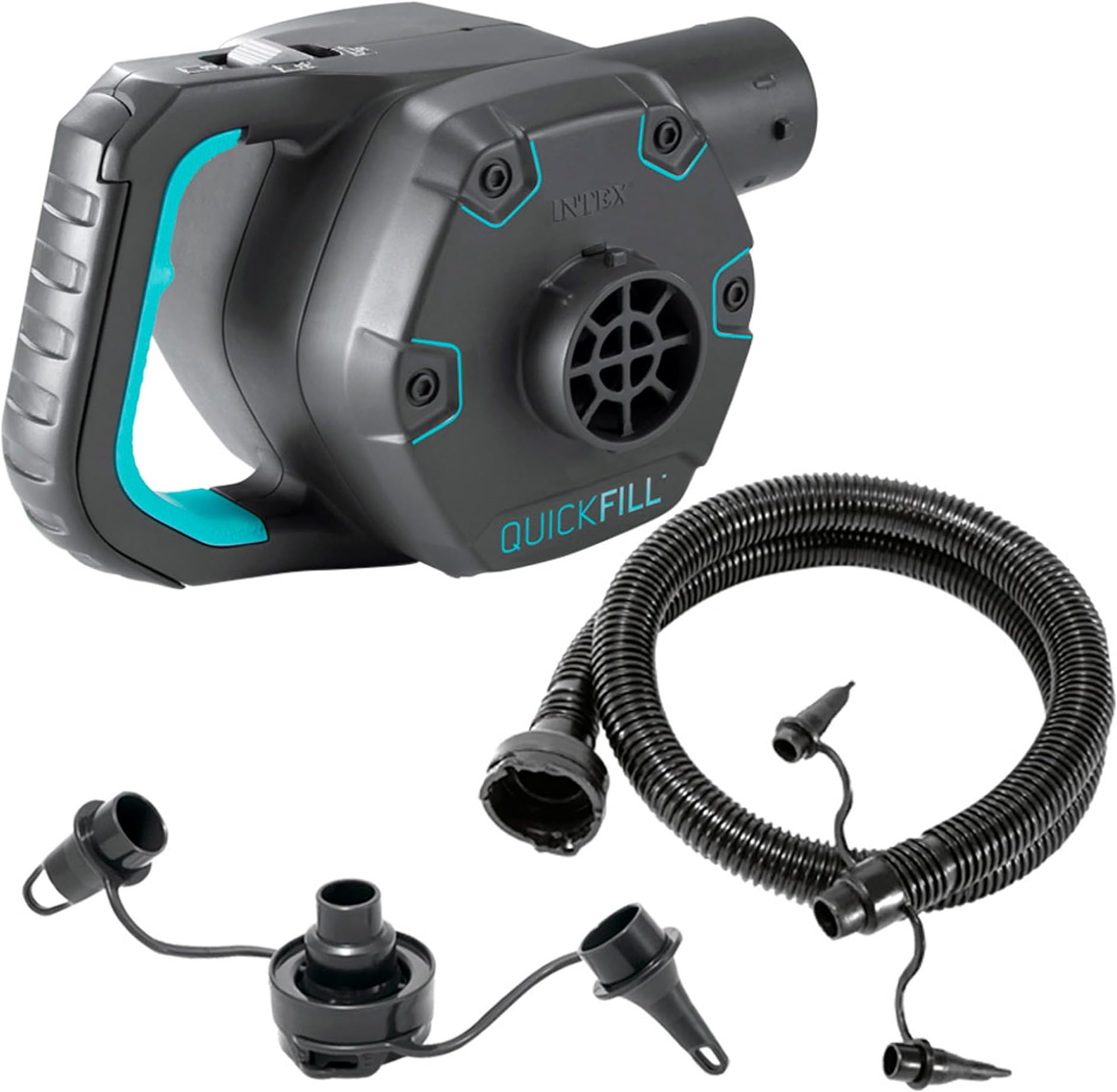 230 Volt Quick-Fill AC Electric Pump, 66644, Black