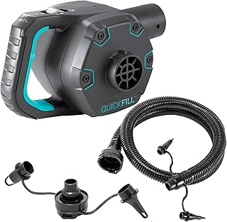 Intex 230 Volt Quick-Fill Ac Electric Pump, 66644, Schwarz