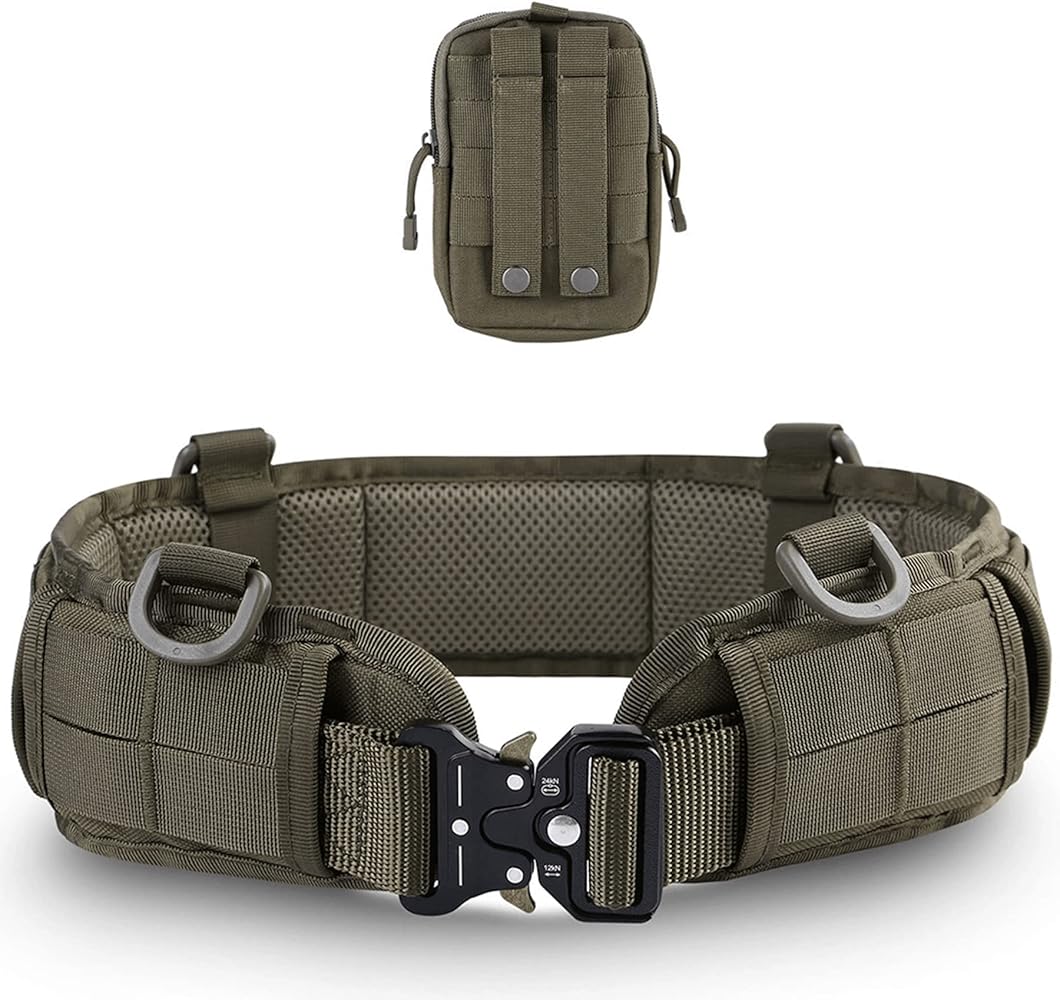 Amazon.co.jp: Kuroobaa タクティカルベルト サバゲー ベルト ポーチ