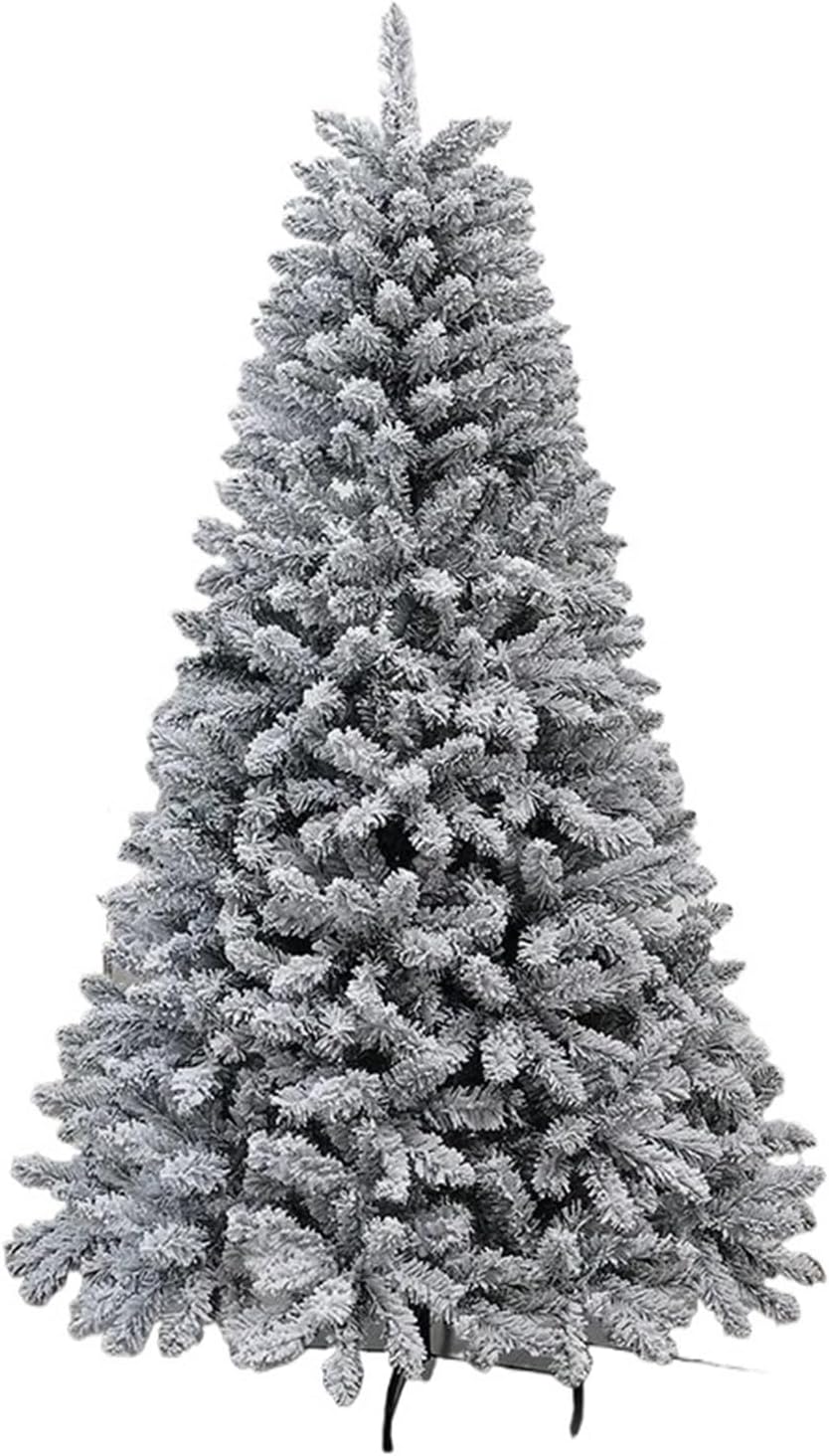 WHZHDMA Christmas Decorations Snowflake Dense Branches Christmas Tree Living Room Decorations Atmospheric
